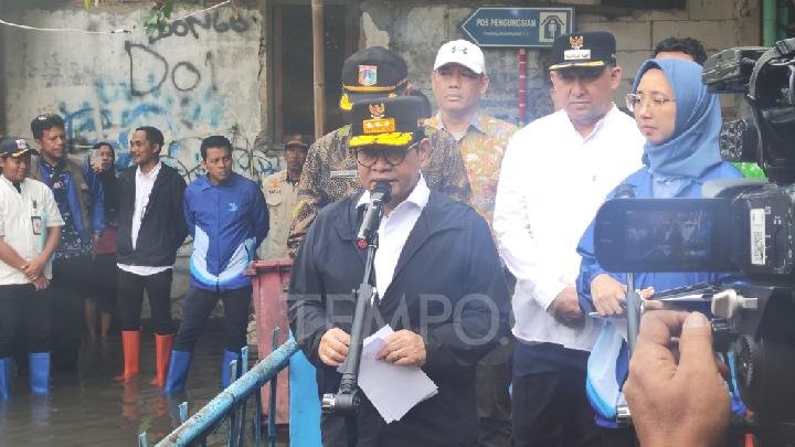 Banjir Jakarta Utara Penyempitan Kali Cakung Lama Jadi Pemicu Gubernur