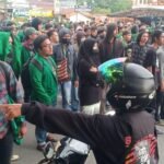 Mahasiswa UNM Melancarkan Demo Hebat Tolak Plh Rektor dari Kampus