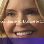 Super Bowl television commercial showing an AI chatbot interruption on screen with Anthropic logo and Claude branding