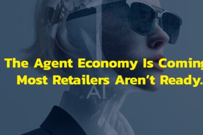 A high-fidelity digital rendering of a player character interacting with an AI-driven NPC in a futuristic neon-lit city market