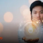 Alt text: Visual representation of Hollywood copyright symbols clashing with digital AI code streams illustrating the Seedance 2.0 legal battle.