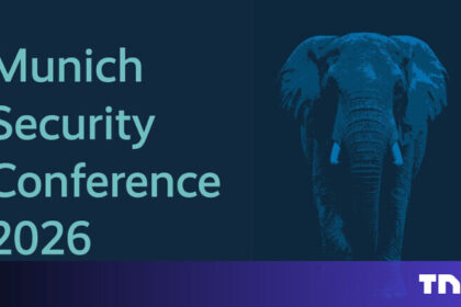 German Chancellor Friedrich Merz and European leaders discussing AI defense strategies at the 2026 Munich Security Conference