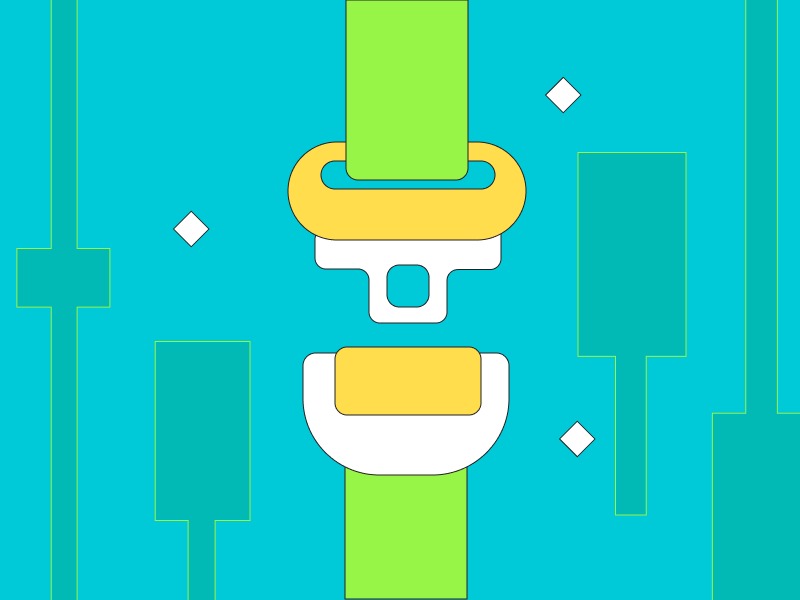 A digital cryptocurrency trader analyzing Bitcoin price charts on a smartphone while the market experiences a sharp downturn in early 2026