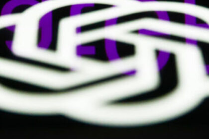 A modern home office showing a sleek laptop running high-end AI simulations without an active internet connection icon visible.