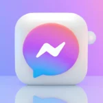 A close-up of a computer screen showing the Facebook login page as a user transitions from the discontinued Messenger web portal.